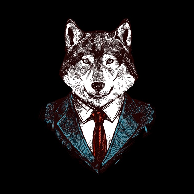 Business Wolf by MaiKStore