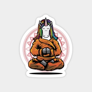 Unicorn Monk Magnet