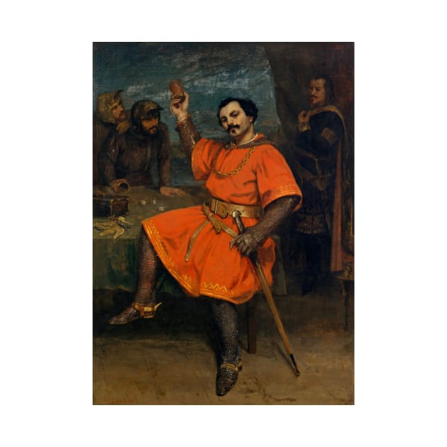 Louis Gueymard as Robert le Diable by Gustave Courbet by Classic Art Stall