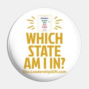 Which State Am I In? Pin