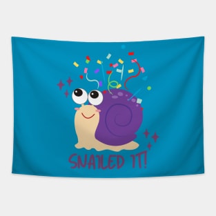 Snailed it Tapestry