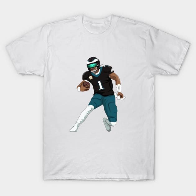 Jalen Hurts T-Shirt, Philadelphia Football Men's Premium T-Shirt