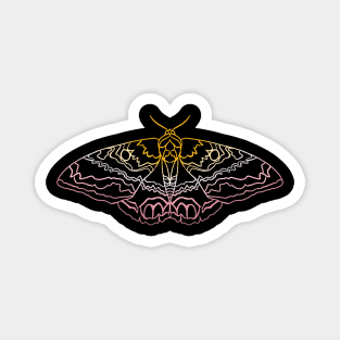 sapphic moth Magnet