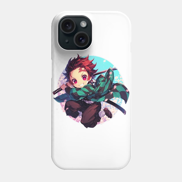 tanjiro Phone Case by boxermaniac