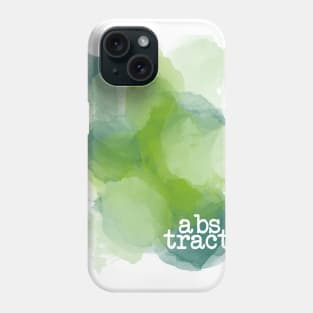 Green Abstract Phone Case