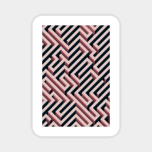 pink maze Magnet