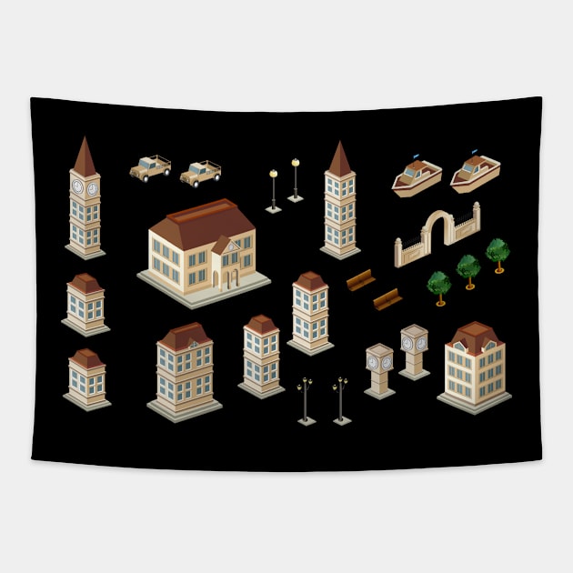 Europa City Tapestry by Wanda City