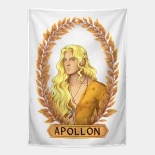 Apollo Greek God Modern Version Greek Mythology Tapestry