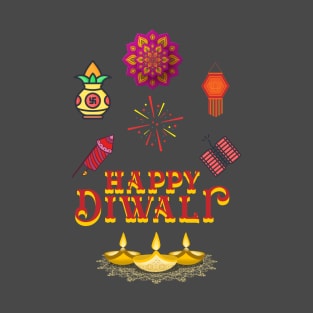 Diwali Festival design l Indian Festival l Desi l Happy Diwali T-Shirt