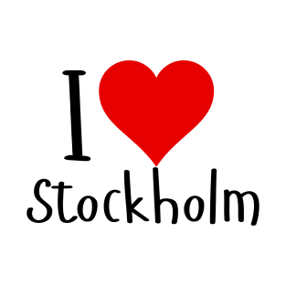 I Love Stockholm T-Shirt