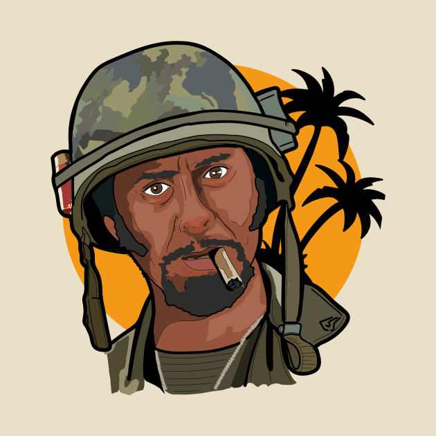 Tropic Thunder - Robert Downey Jr. - by tharrisunCreative