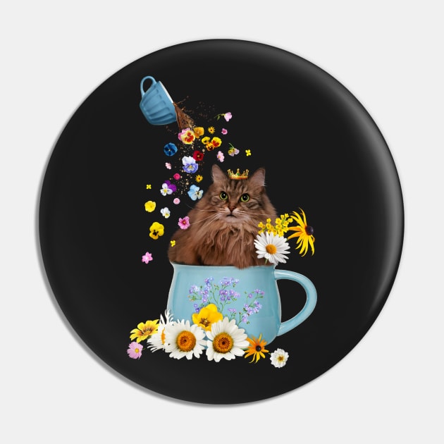 Custom Art : Coffee Makes Everyday Beautiful Pin by leBoosh-Designs