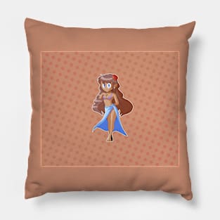 Bikini Cover Rose Design Pillow