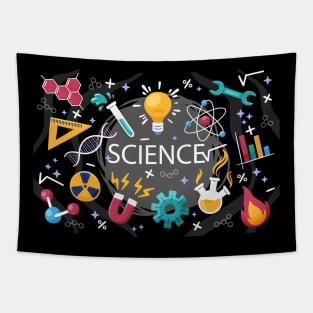 Science Concept Background Tapestry