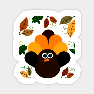 Thanksgiving Turkey Magnet