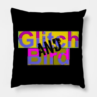 Glitch Bird Pillow