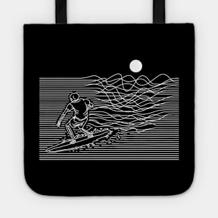 Surf Line (for Dark Color) Tote