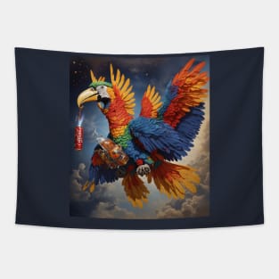 Macaw Crazy Tapestry