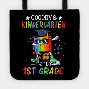 Goodbye Kindergarten Hello 1st Grade Popping It Tote