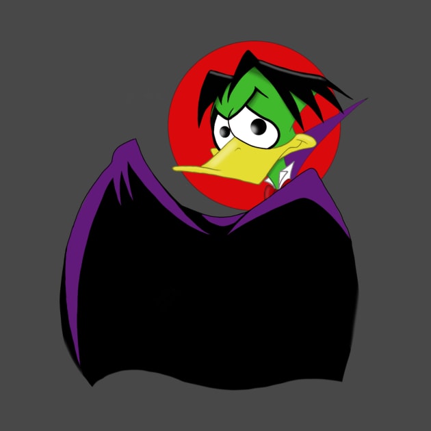 Count Duckula by AndrewKennethArt