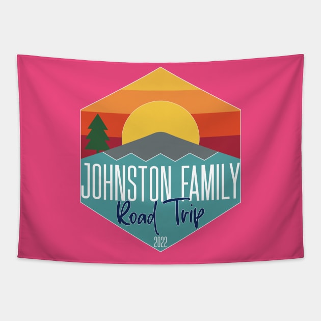 Johnston Family Road Trip Tapestry by Simplify With Leanne