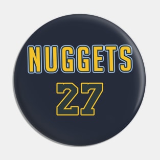 Nuggets Pin