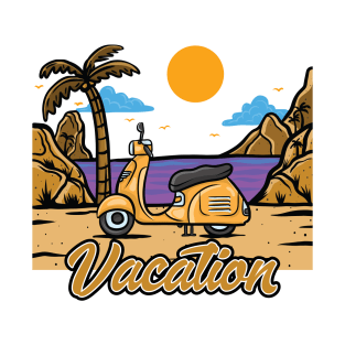 Vespa Vacation T-Shirt