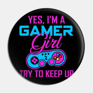 Gamer Girl Power Pin