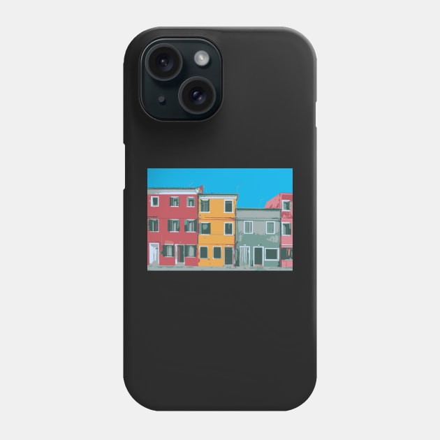 Venice town houses Phone Case by dave2142