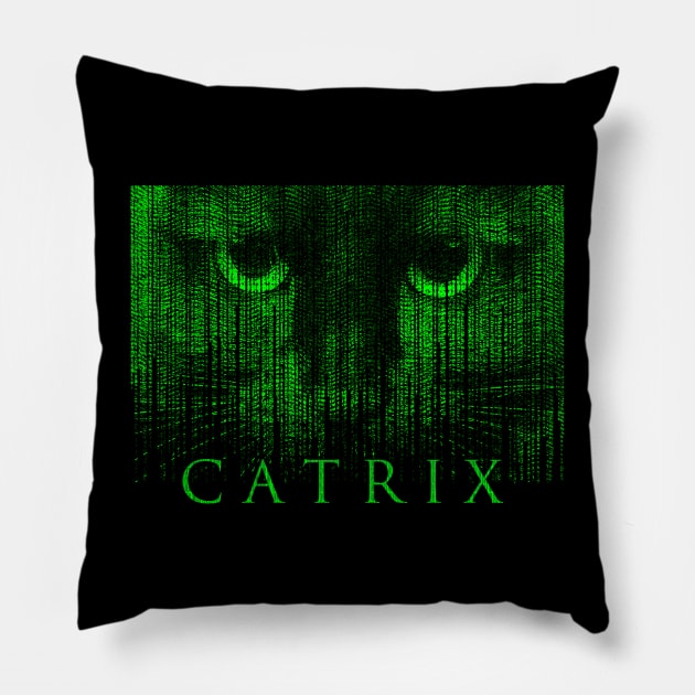 Catrix Pillow by arxitrav