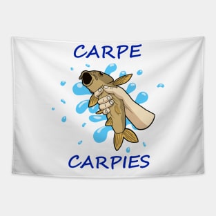 Seize the Fishes Tapestry