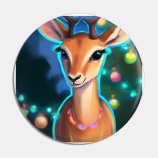 Cute Impala Drawing Pin