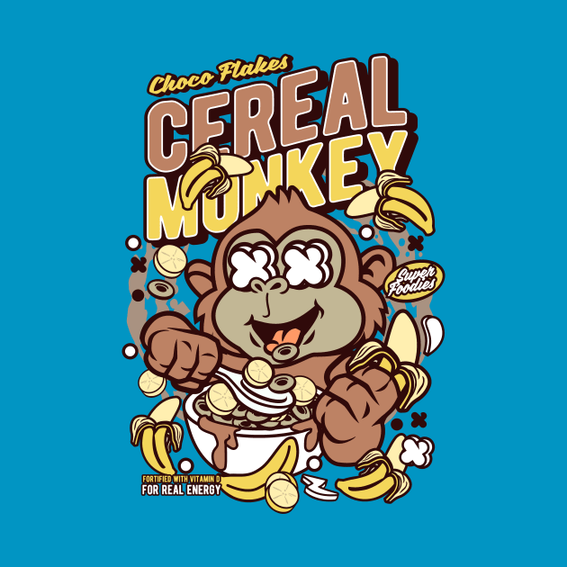 Cereal Monkey by Asocool