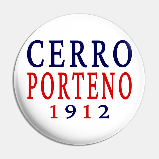 Cerro Porteno 1912 Classic Pin by Medo Creations