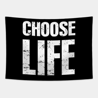 Choose Life Tapestry