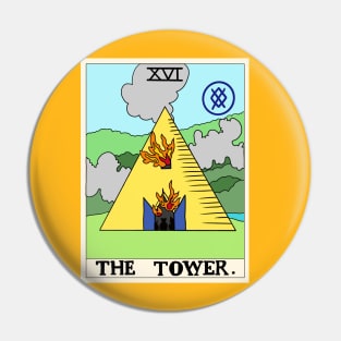 Horror Arcana - The Tower Pin