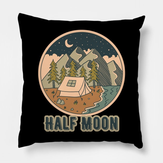 Half Moon Pillow by Canada Cities