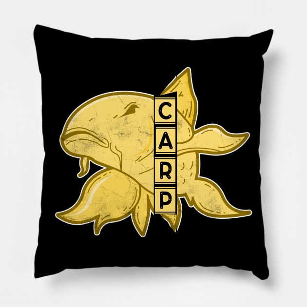 Carp Fish Pillow by Imutobi