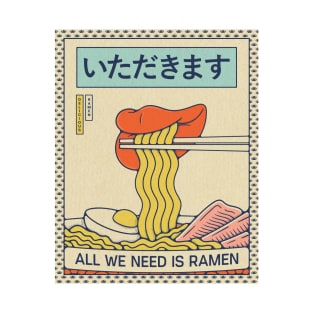 Sexy Lips Ramen Temple T-Shirt