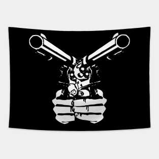 Guns Tapestry