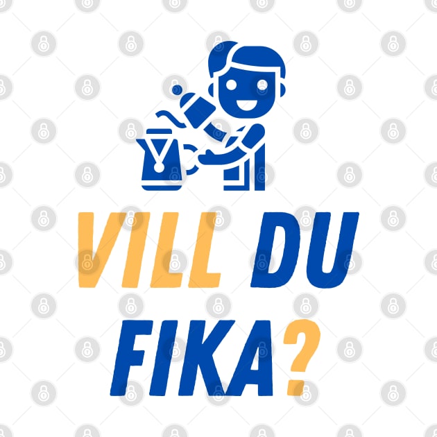 Vill du fika? Swedish question for a coffee break by 66LatitudeNorth