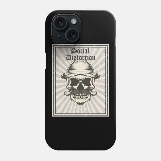 social distortion punk Phone Case by wiswisna