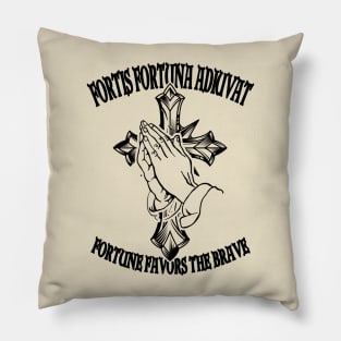 Fortis Fortuna Adiuvat - John Wick Tattoo Pillow