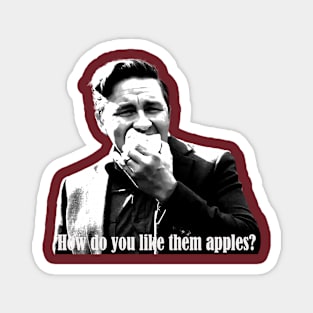 how dou you like them apples? retro Magnet