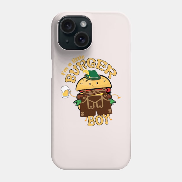 I'm a little Burger Boy Phone Case by Previously Recorded Network