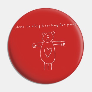 Here is a big bear hug for you light on dark Pin