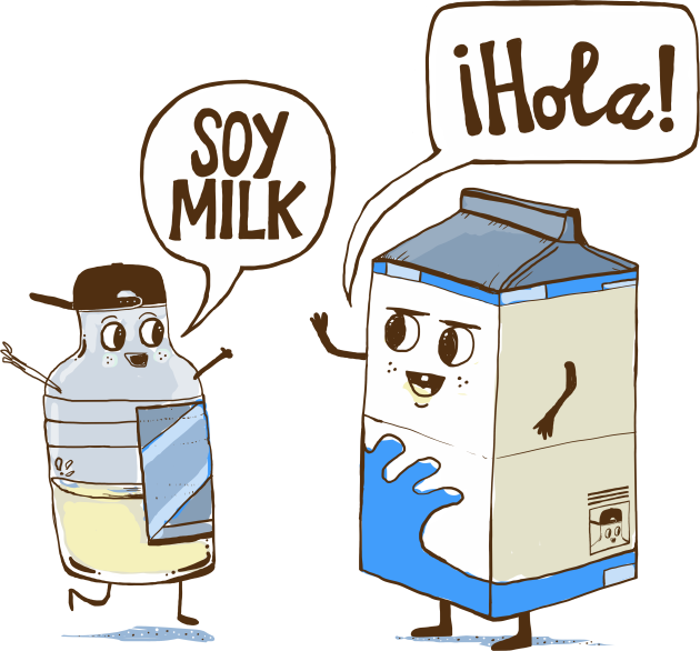 Soy Milk - Hola - Kids T-Shirt | TeePublic