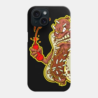 Angry Hot Dog! Phone Case