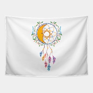 Moon Dreamcatcher Tapestry