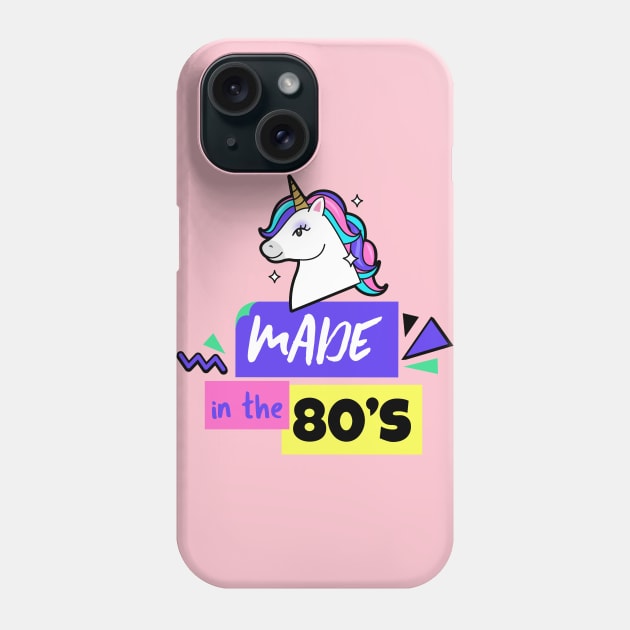 Made in the 80's - 80's Gift Phone Case by WizardingWorld